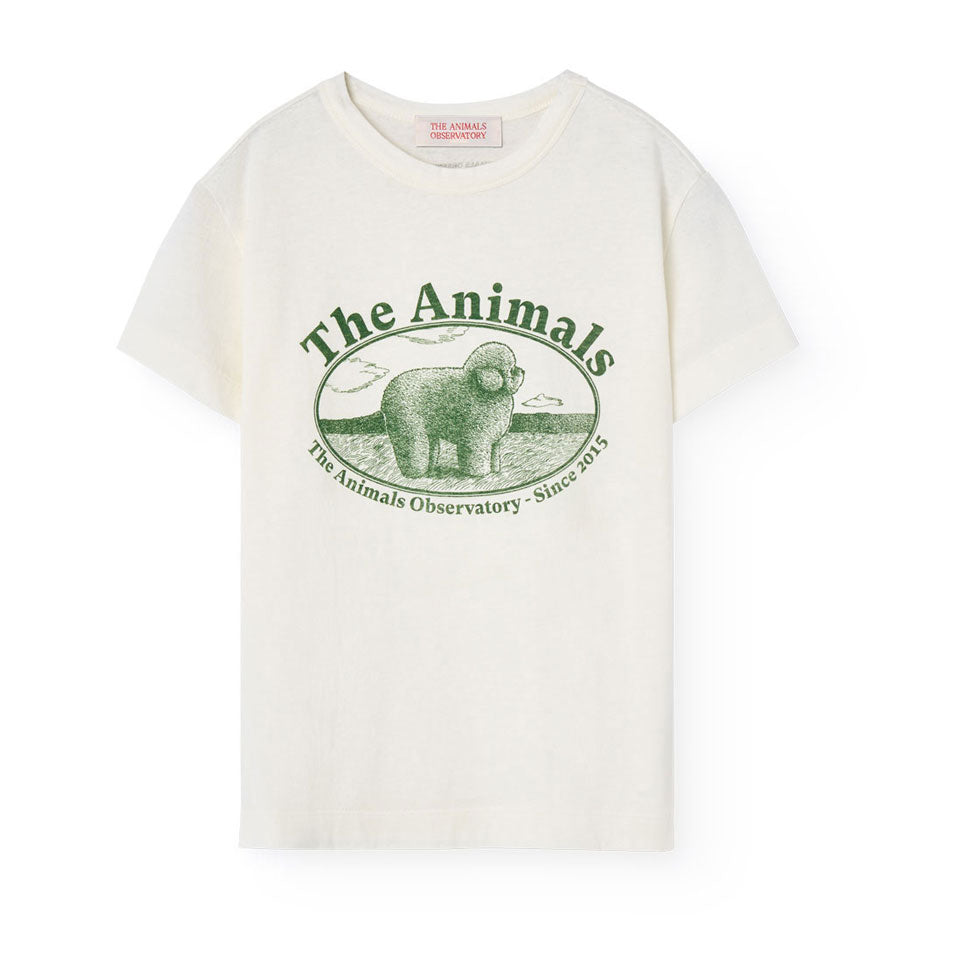 The Animals Observatory White Logo Rooster T-Shirt