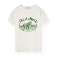 The Animals Observatory White Logo Rooster T-Shirt