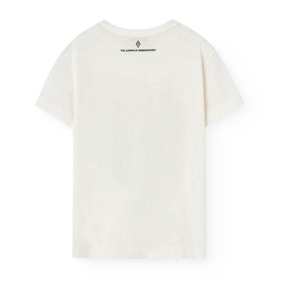 The Animals Observatory White Logo Rooster T-Shirt