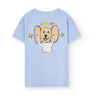 The Animals Observatory Soft Blue Rooster T-Shirt