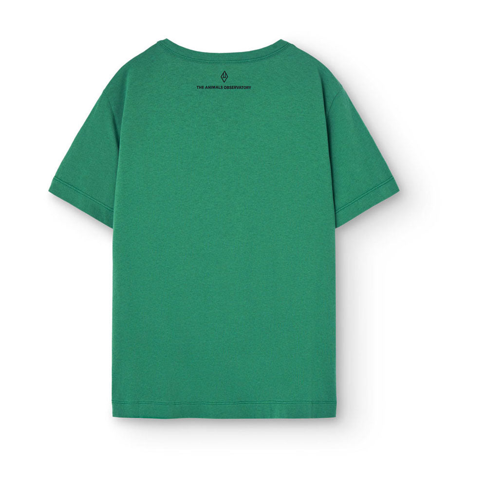 The Animals Observatory Green Big Rooster T-Shirt