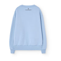 The Animals Observatory Soft Blue Bear Sweatshirt