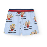 The Animals Observatory Soft Blue Poodle Shorts