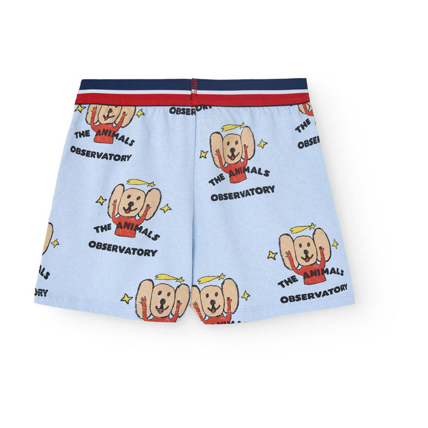 The Animals Observatory Soft Blue Poodle Shorts