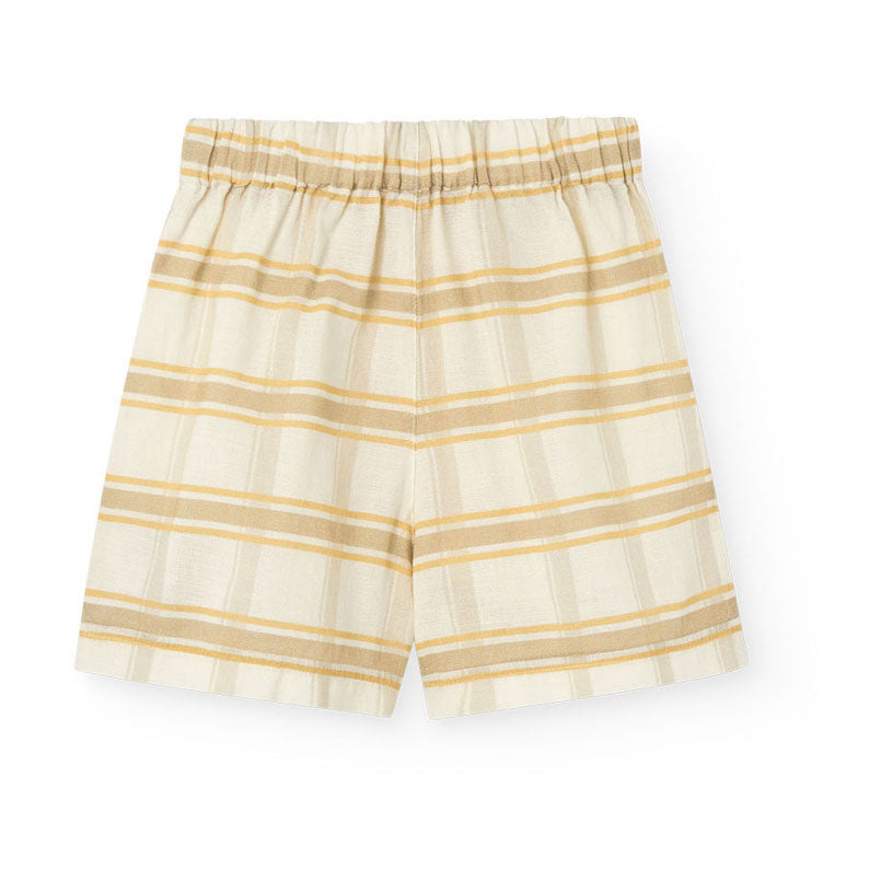 The Animals Observatory Beige Bee Bermuda Shorts
