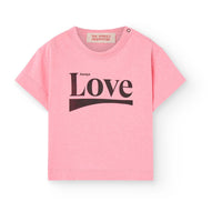 The Animals Observatory Pink Pangolin Baby T-Shirt