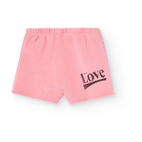 The Animals Observatory Pink Turtledove Baby Shorts