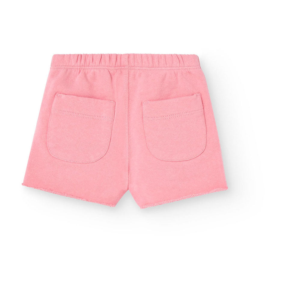The Animals Observatory Pink Turtledove Baby Shorts