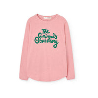 The Animals Observatory Soft Pink Anteater T-Shirt