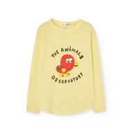 The Animals Observatory Soft Yellow Anteater T-Shirt
