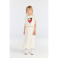 The Animals Observatory White Orca Midi Dress
