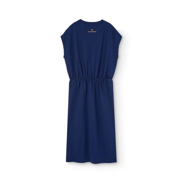 The Animals Observatory Deep Blue Orca Midi Dress