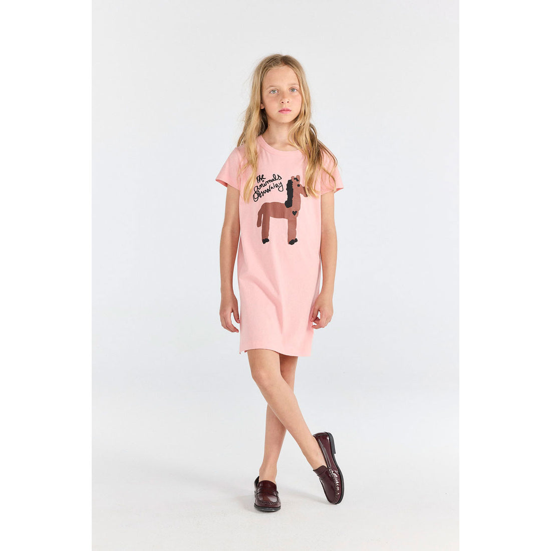The Animals Observatory Soft Pink Gorilla Dress