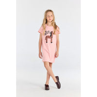 The Animals Observatory Soft Pink Gorilla Dress