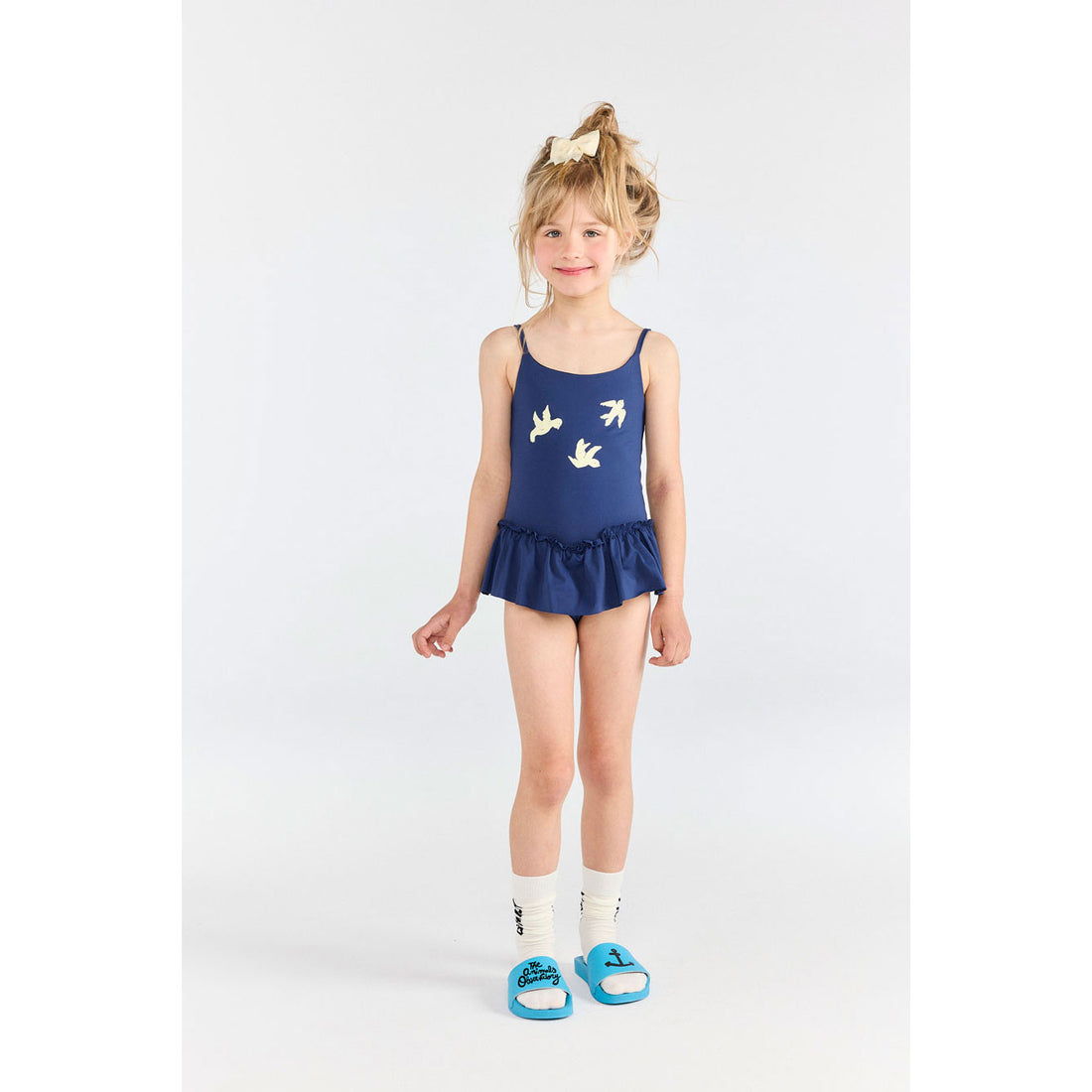 The Animals Observatory Deep Blue Clownfish Swimsuit