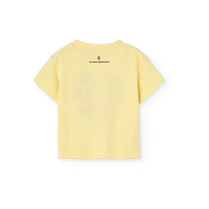 The Animals Observatory Soft Yellow Pangolin T-Shirt