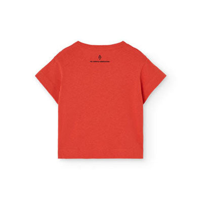 The Animals Observatory Red Pangolin T-Shirt