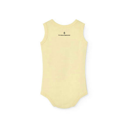 The Animals Observatory Soft Yellow Turtle Bodysuit