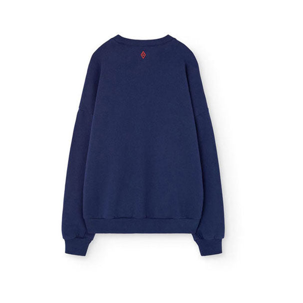 The Animals Observatory Deep Blue Koi Woman Sweatshirt