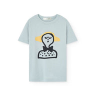 The Animals Observatory Blue Rooster T-Shirt