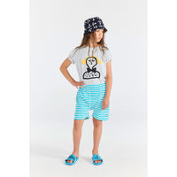 The Animals Observatory Blue Rooster T-Shirt