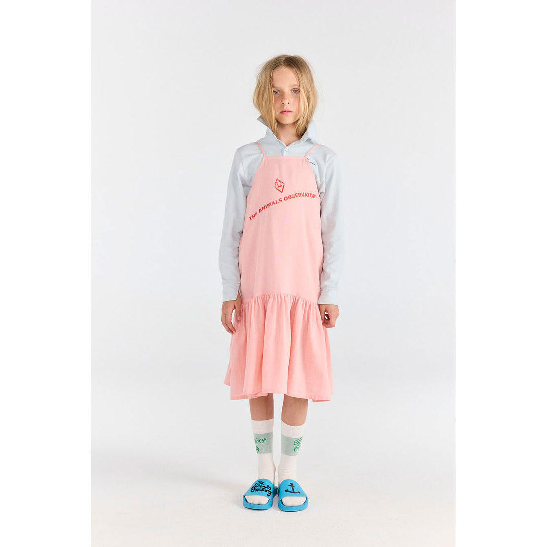 The Animals Observatory Blue Eel Polo Shirt