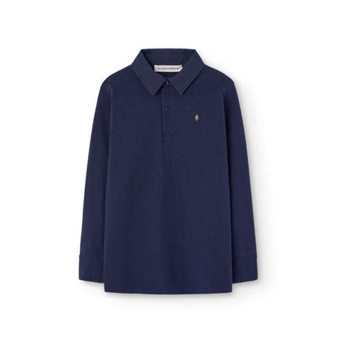 The Animals Observatory Deep Blue Eel Polo Shirt