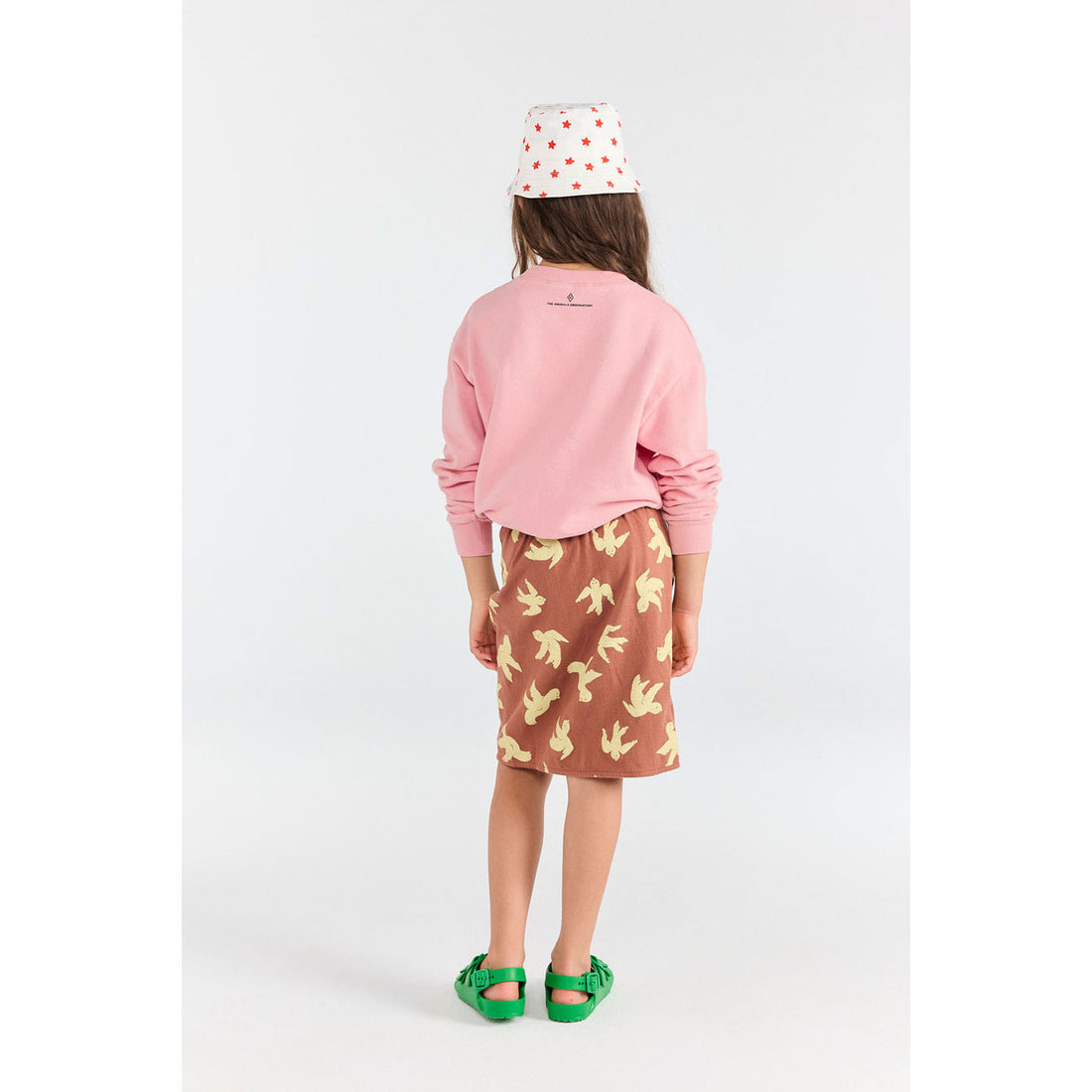 The Animals Observatory Soft Pink Bear Sweatshirt