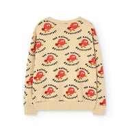 The Animals Observatory Soft Brown Bear Sweatshirt
