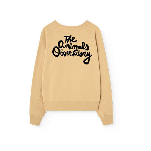 The Animals Observatory Soft Brown Shark Sweatshirt