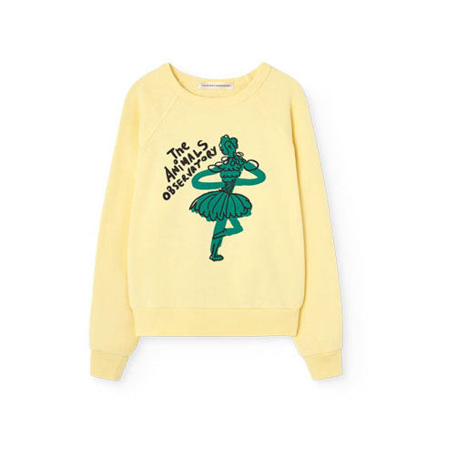 The Animals Observatory Soft Yellow Shark  Sweatshirt