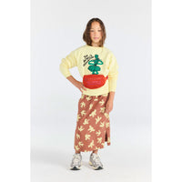 The Animals Observatory Soft Yellow Shark  Sweatshirt