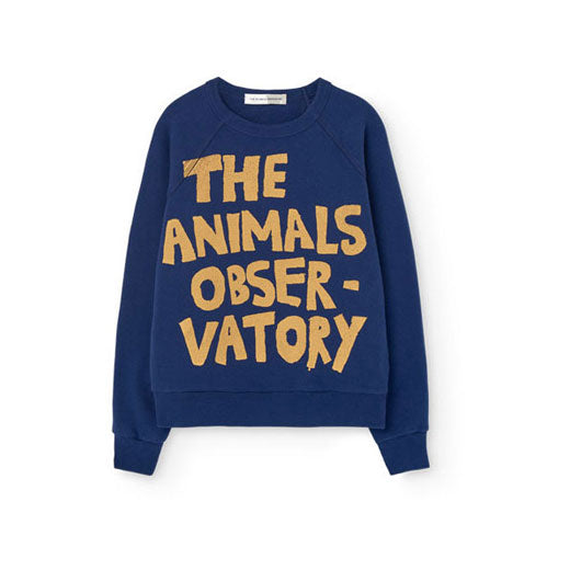 The Animals Observatory Deep Blue Shark Sweatshirt