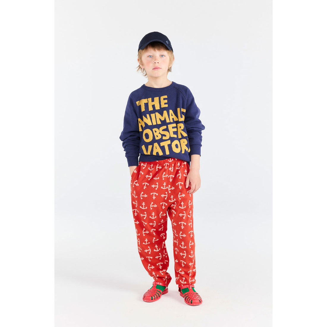 The Animals Observatory Deep Blue Shark Sweatshirt