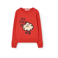 The Animals Observatory Red Shark Sweatshirt