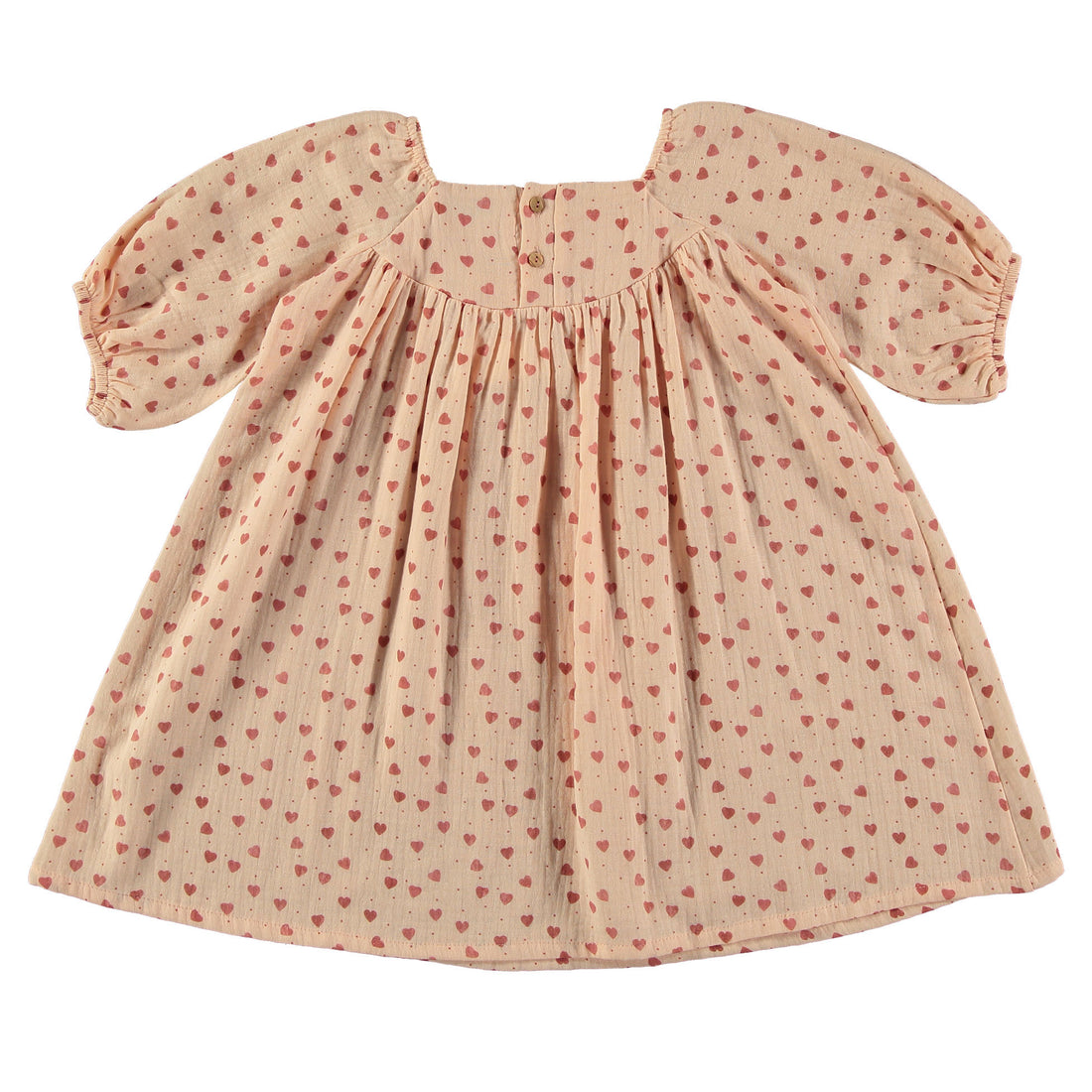 Tocoto Vintage Heart Print Short Dress
