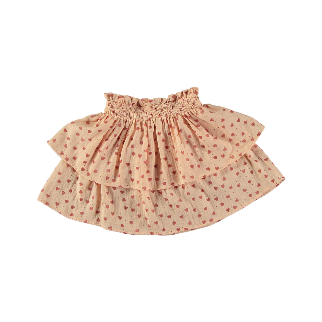 Tocoto Vintage Heart Print Short Skirt