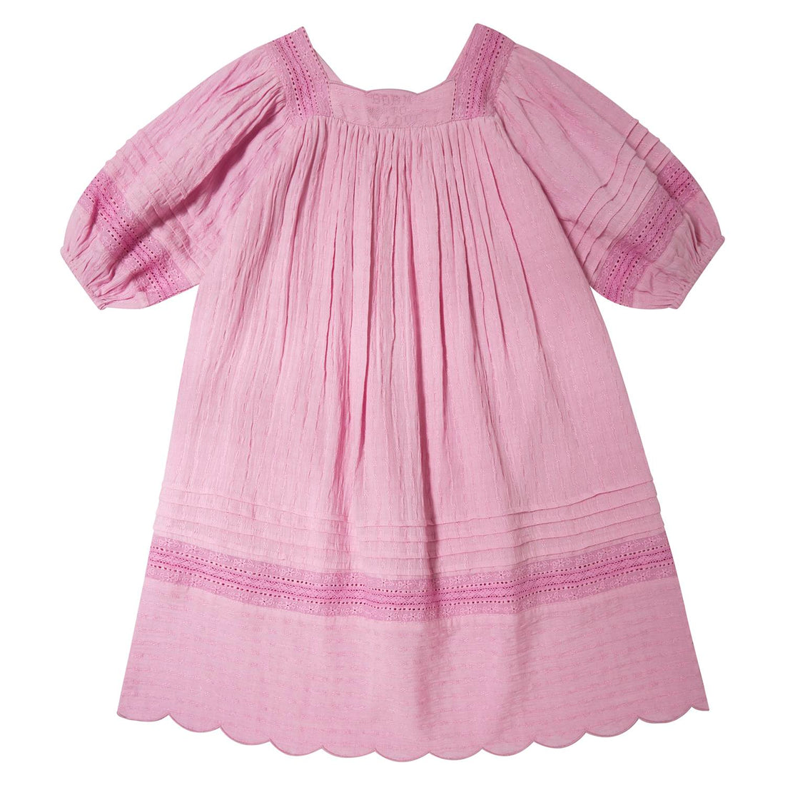Tocoto Vintage Lavender Embroidered Dress