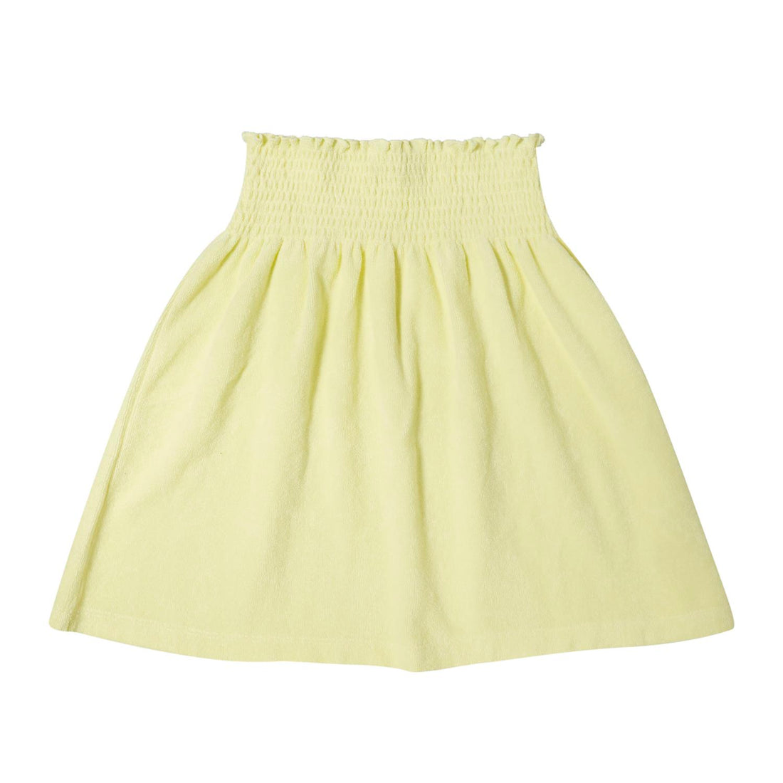 Tocoto Vintage Yellow Terry Skirt