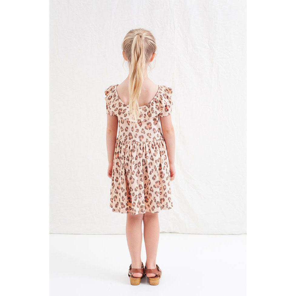 Tocoto Vintage Pink Animal Printed Dress