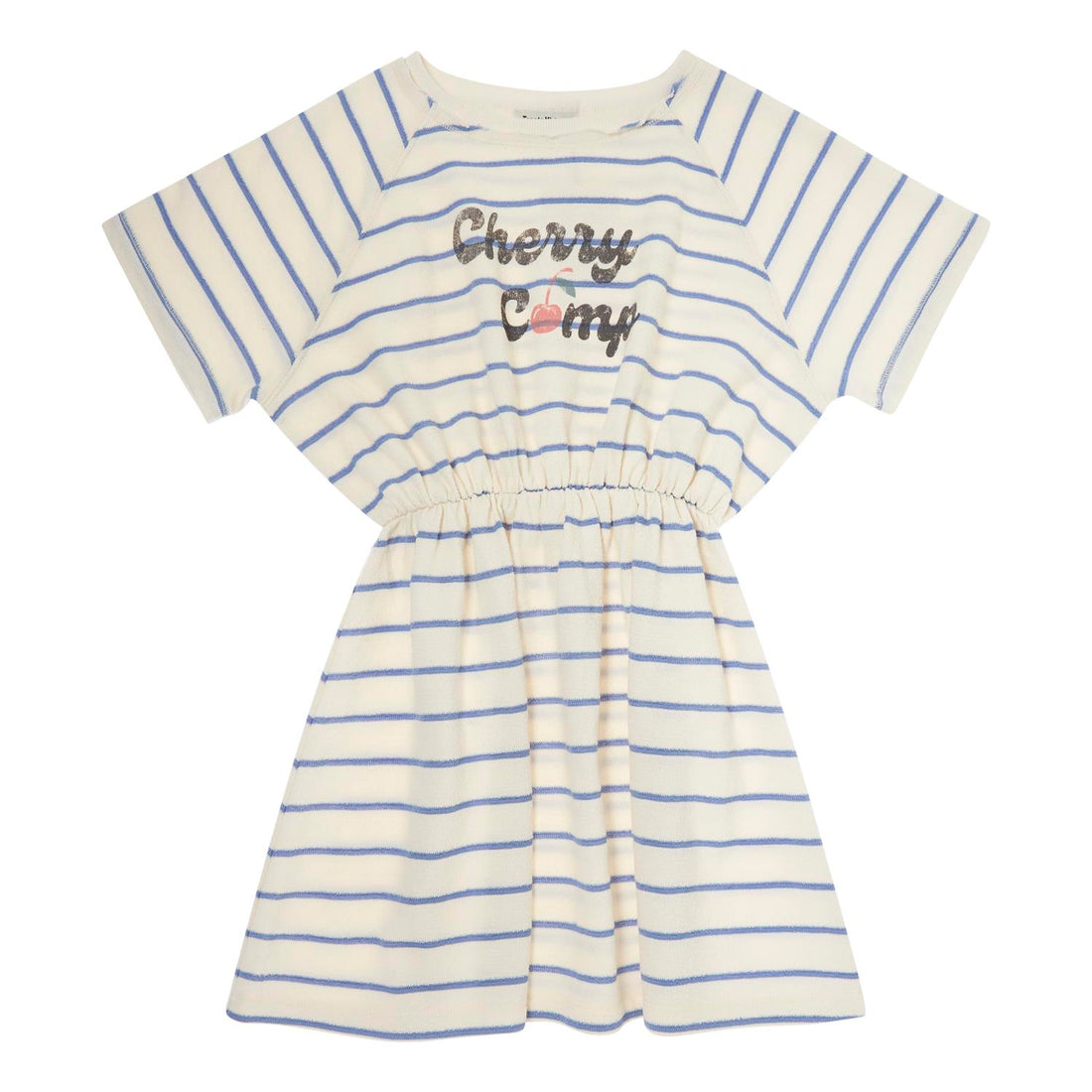 Tocoto Vintage Blue Striped Dress