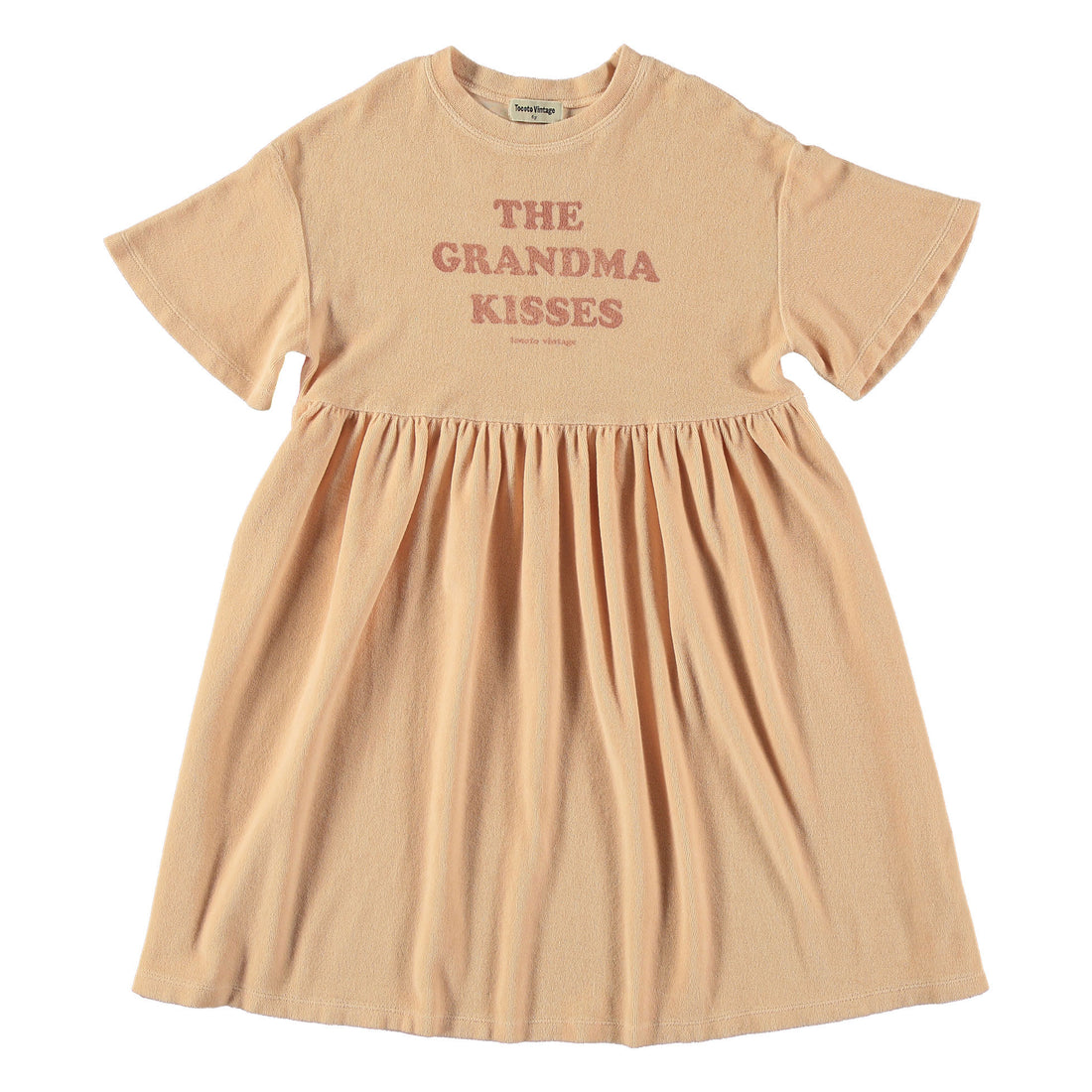 Tocoto Vintage Pink Grandma Kisses Dress