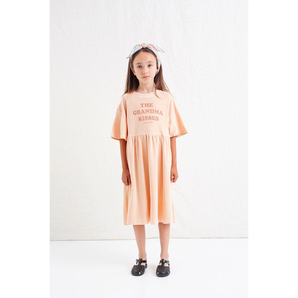 Tocoto Vintage Pink Grandma Kisses Dress