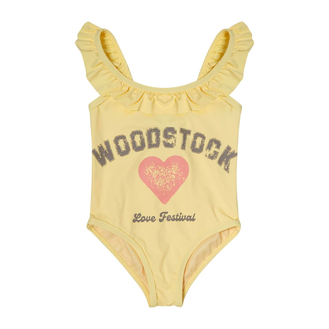 Tocoto Vintage Yellow Woodstock Swimsuit