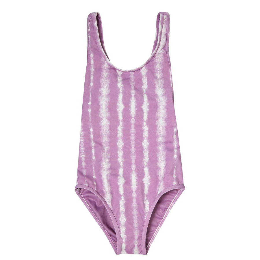 Tocoto Vintage Lavender Tye Dye Swimsuit