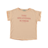 Tocoto Vintage Pink Grandma Kisses Tee