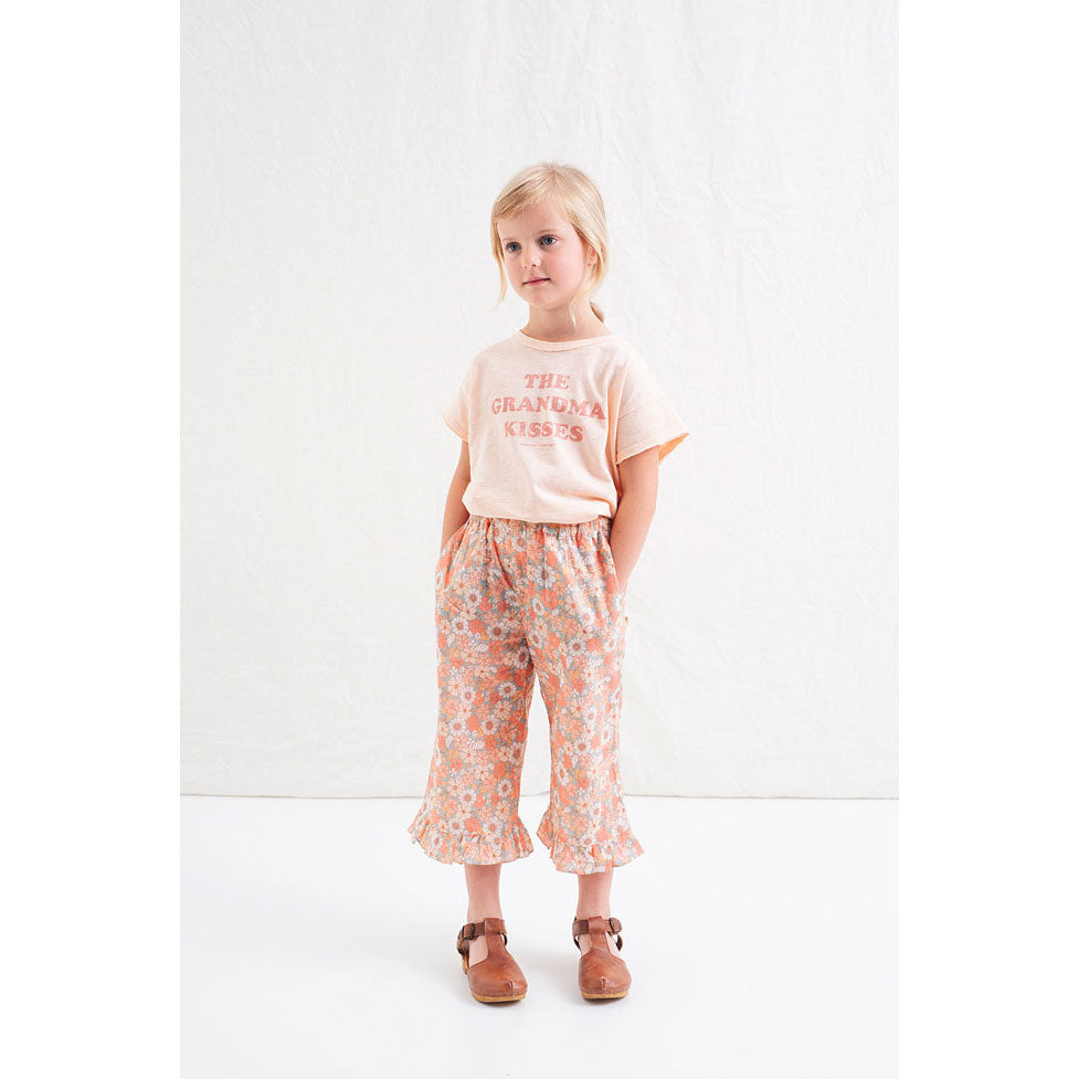 Tocoto Vintage Pink Grandma Kisses Tee