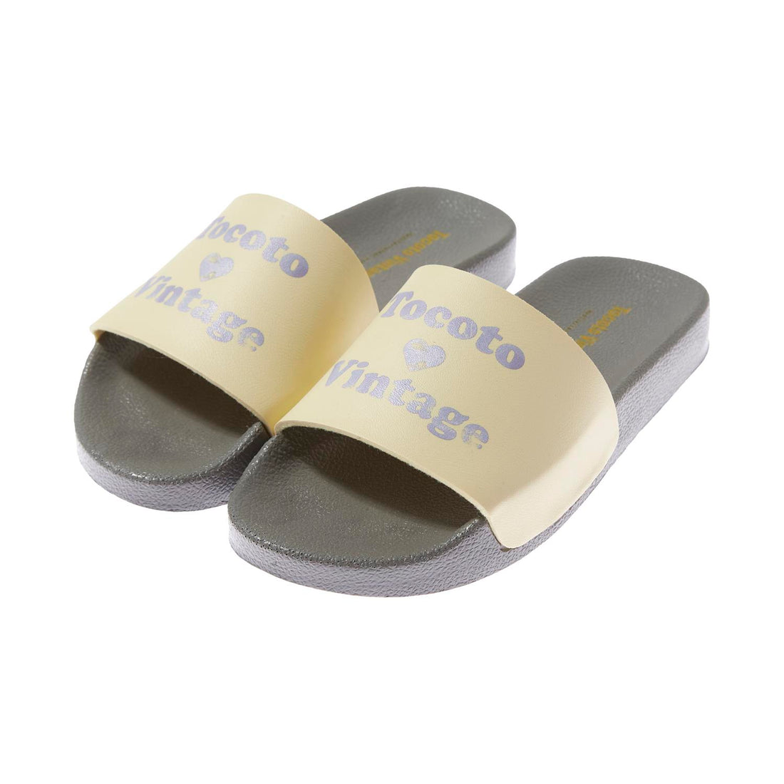 Tocoto Vintage Yellow Beach Flip Flops