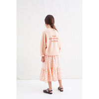 Tocoto Vintage Pink Heart Sweatshirt