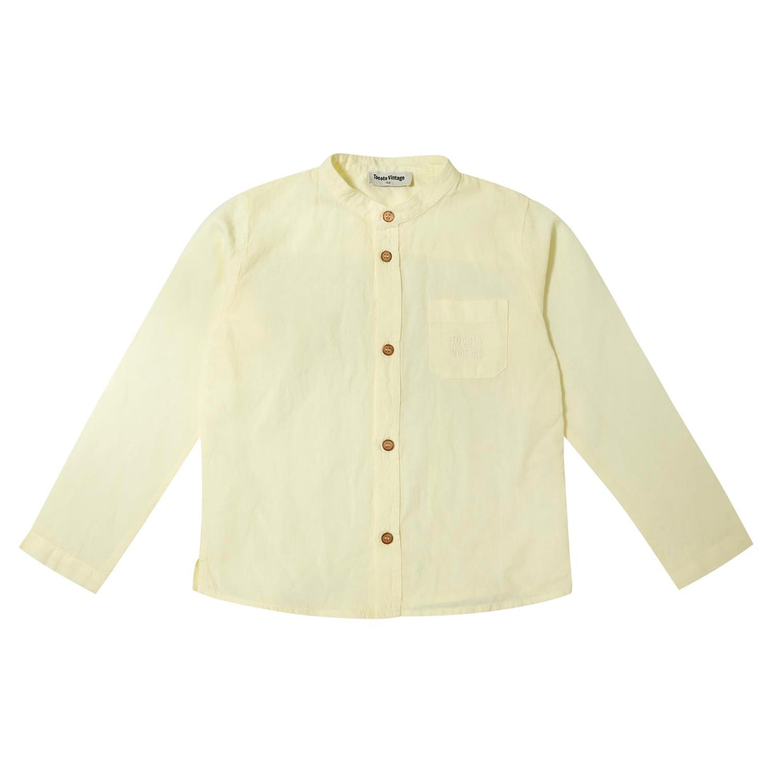 Tocoto Vintage Yellow Long Sleeve Shirt